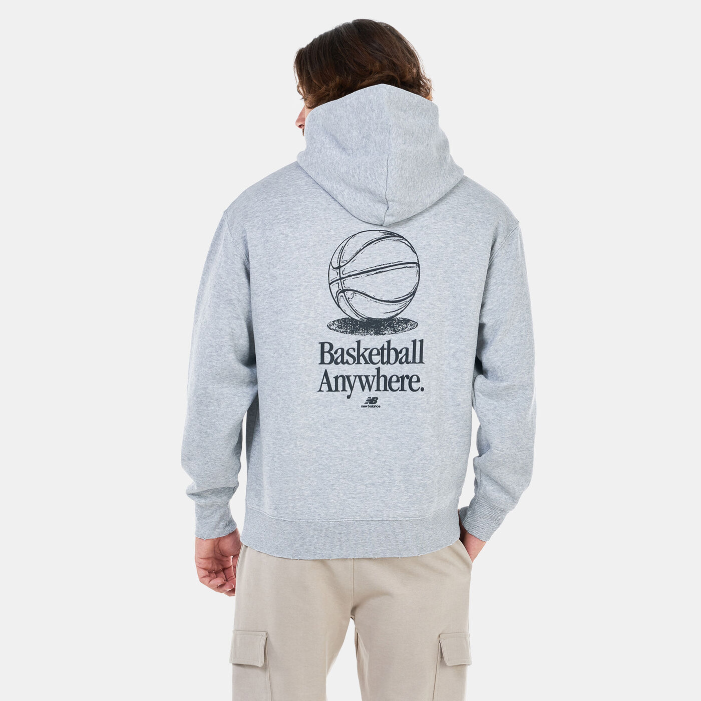 Men's Hoops Fleece Basketball Hoodie