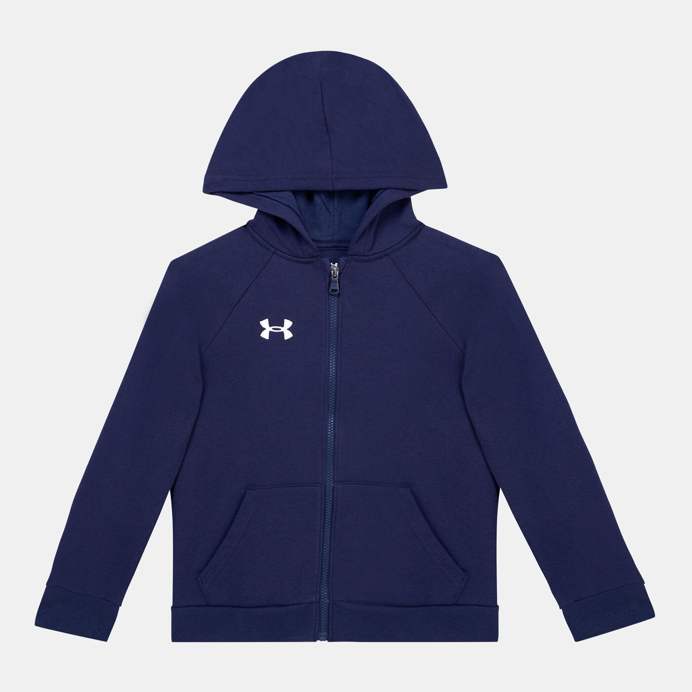 Kids' UA Rival Fleece Full-Zip Hoodie (Older Kids)