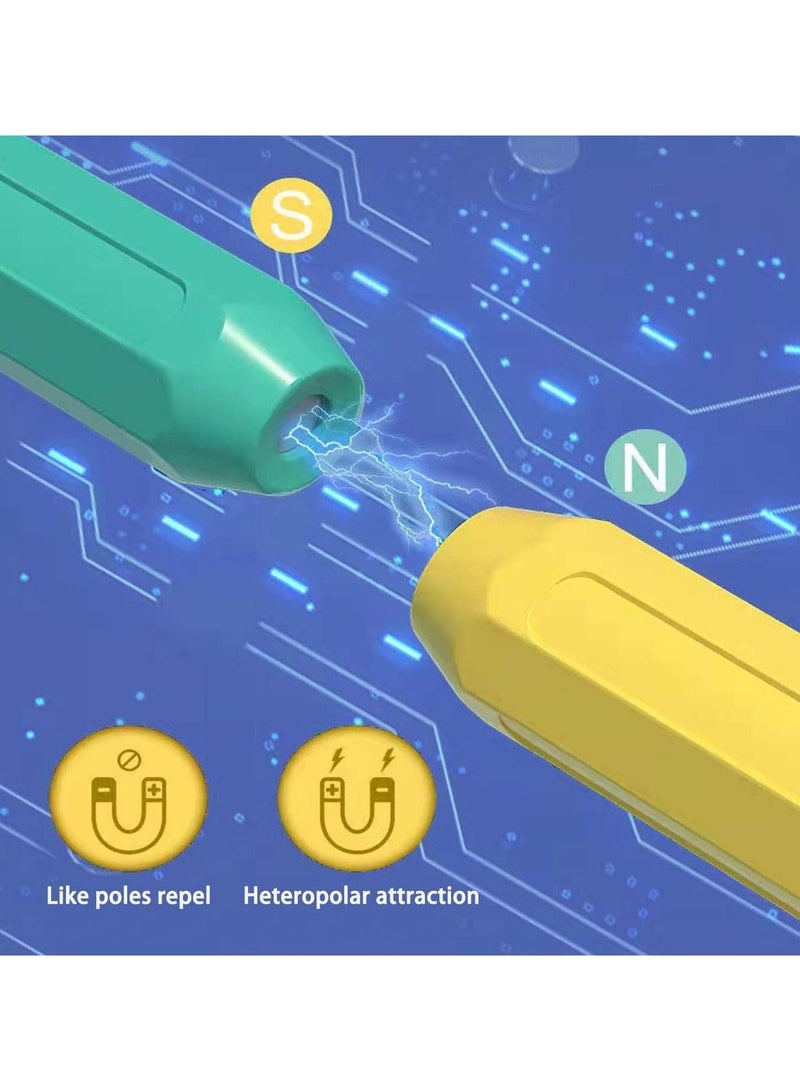 Baybee 66 Pcs 3D Magnetic Block Colour Box Set Toys for Kids toddlers 3+  Building Blocks Construction, Magnitiles  Preschool Sensory Learning Toys Enlighten Creativity Early Magnetic Tiles