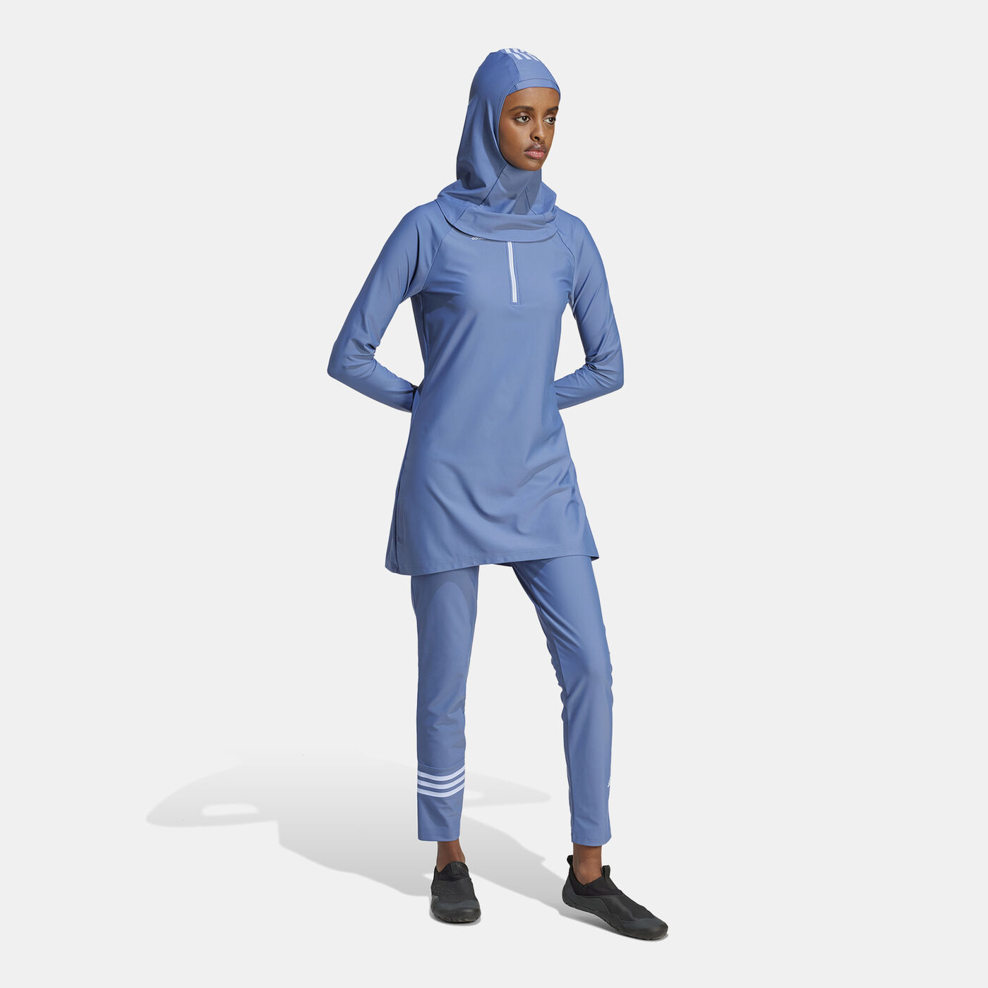 Women's 3-Stripes Swimming Hijab