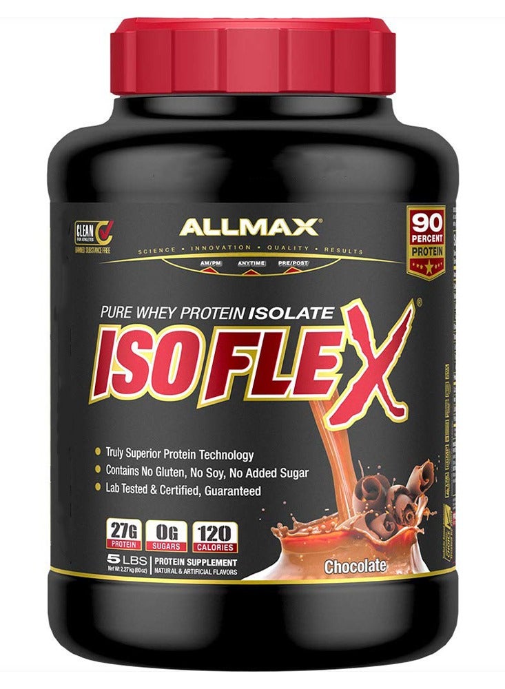 Allmax Isoflex Pure Whey Protein Isolate Chocolate 5 lbs