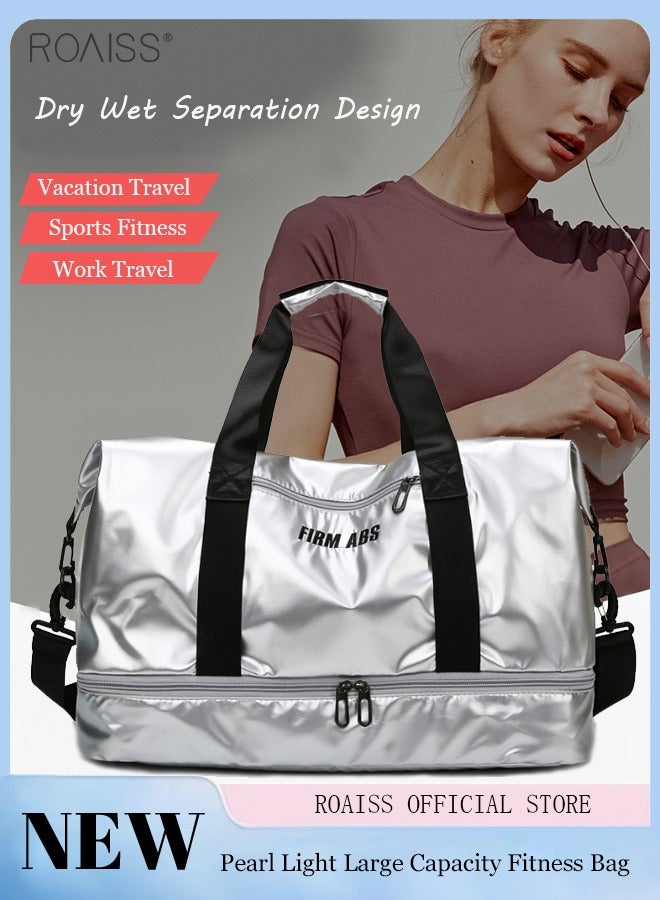 Fashion Waterproof Fitness Travel Bag Large Capacity Lightweight Sports Fitness Swimming Yoga Outdoor Travel Bag