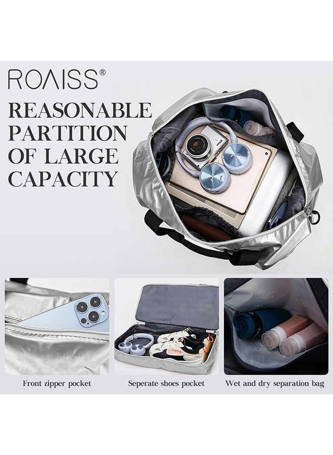 Fashion Waterproof Fitness Travel Bag Large Capacity Lightweight Sports Fitness Swimming Yoga Outdoor Travel Bag