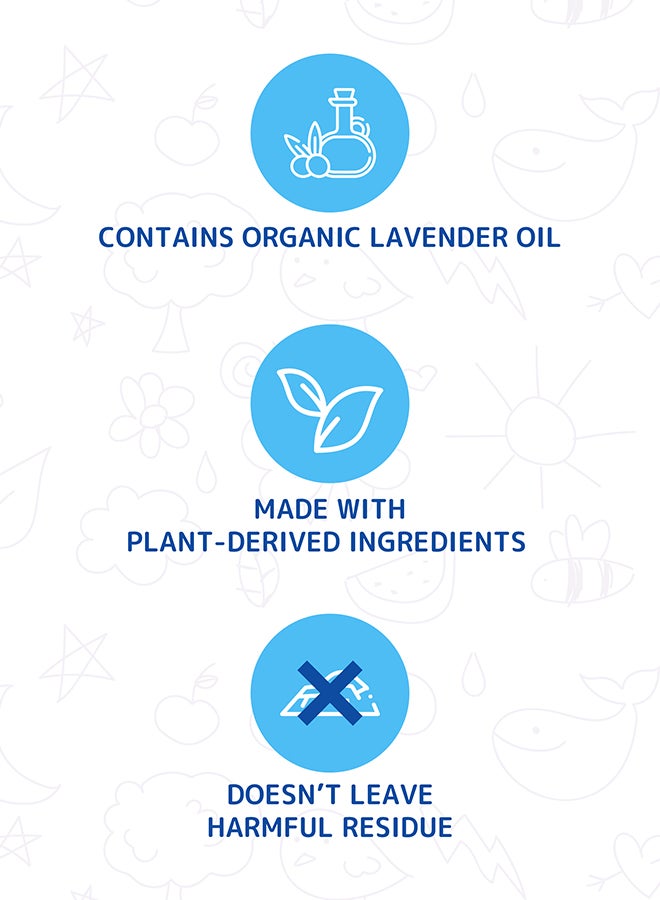 Baby Laundry Detergent Powder 1Kg - Vegan Plant Derived Ingredient, 100% Organic