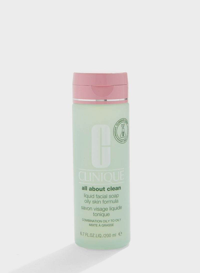 Liquid Face Wash - Oily Skin Formula 200ml