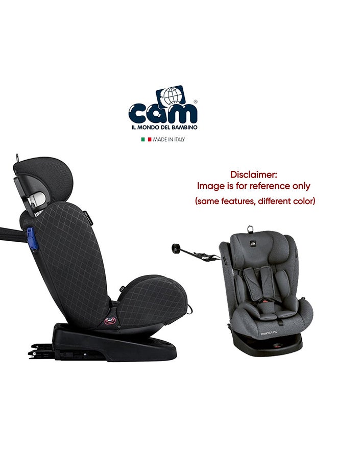 Panoramic Baby Car Seat, Outdoor, Authentic, Essential, Lightweight And Comfortable For Baby And Kids Easy Travel, Protection For The Head Up To 0-3 Years Old, 0.36 Kg - Grey