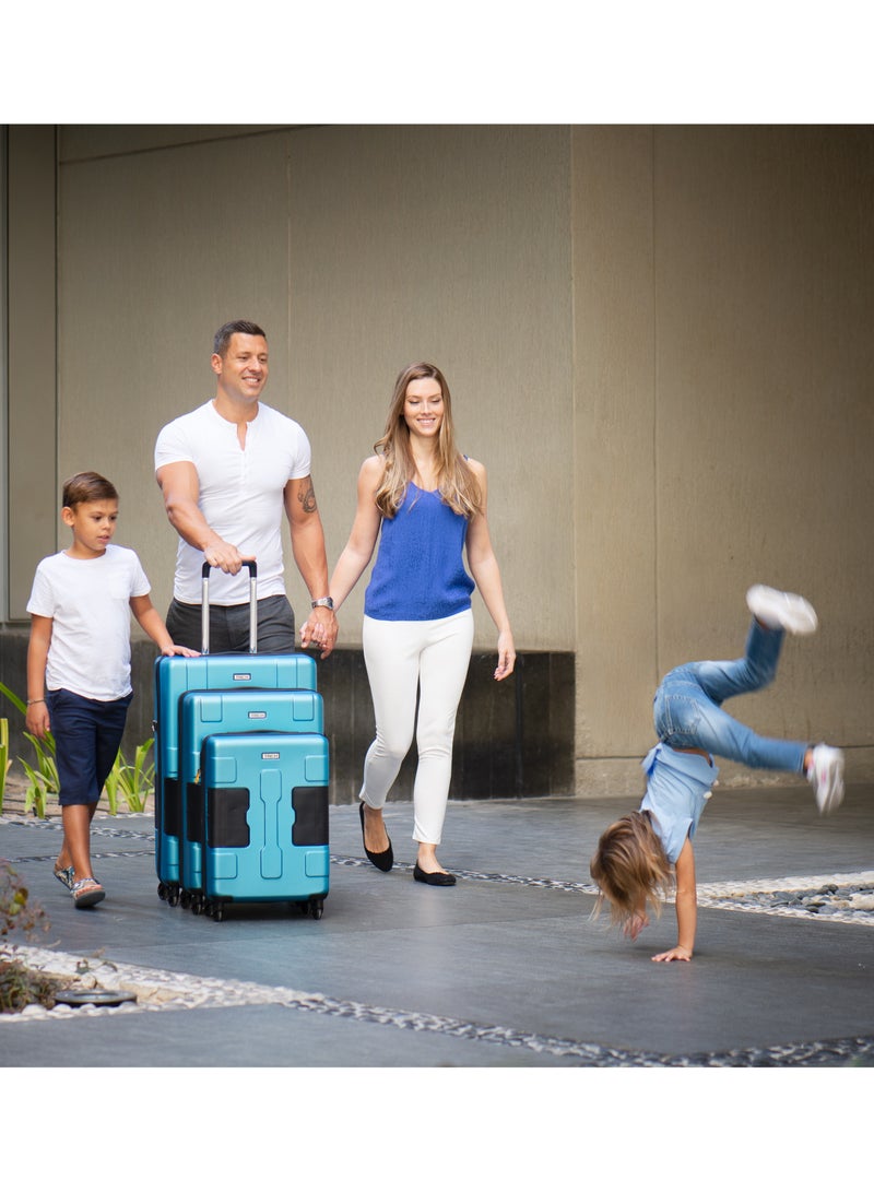 Connectable 3 Pcs Luggage Set | 22, 24 & 28