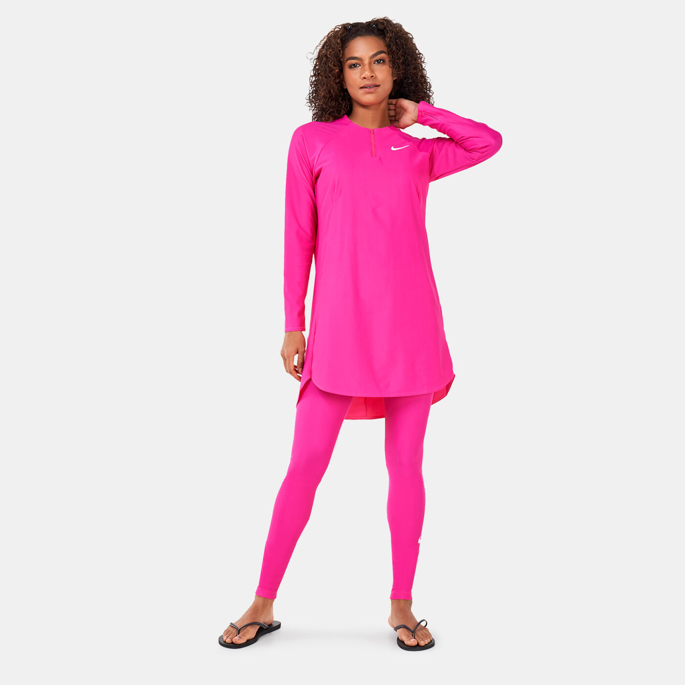 Women's Victory Full-Coverage Solid Swimming Tunic