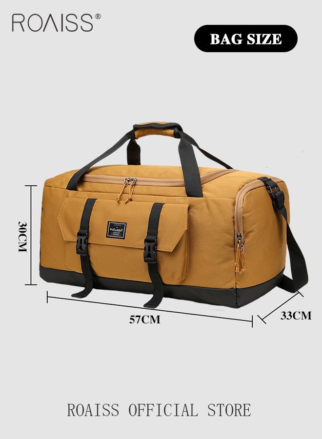 Large Capacity Outdoor Travel Bag Portable Suit Garment Storage Bag Foldable Business Luggage Bag with Multifunctional Organizer Suitable for Carrying and Storing Travel Essentials