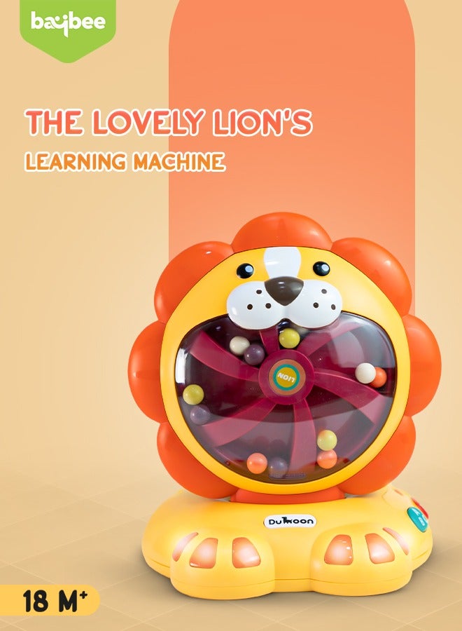 Baybee Cute Lion Musical Machine Toys for Kids and Infants Early Education Toys for Babies and Newborns Montessori Learning Developmental Toys For 2+ Years old boys girls