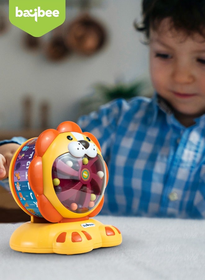 Baybee Cute Lion Musical Machine Toys for Kids and Infants Early Education Toys for Babies and Newborns Montessori Learning Developmental Toys For 2+ Years old boys girls