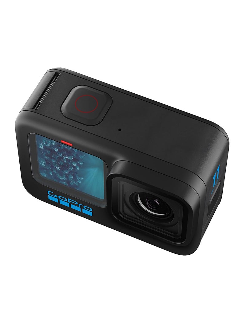 HERO11 Black - Waterproof Action Camera with 5.3K60 Ultra HD Video, 27MP Photos, 1/1.9