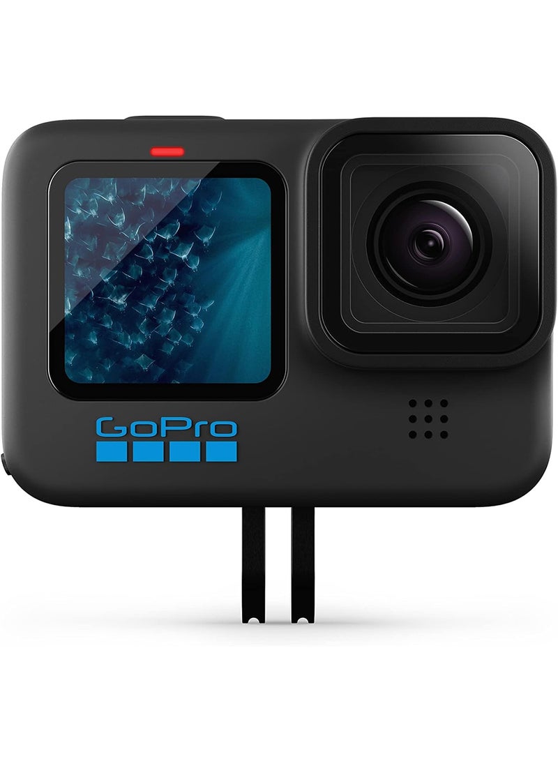 HERO11 Black - Waterproof Action Camera with 5.3K60 Ultra HD Video, 27MP Photos, 1/1.9