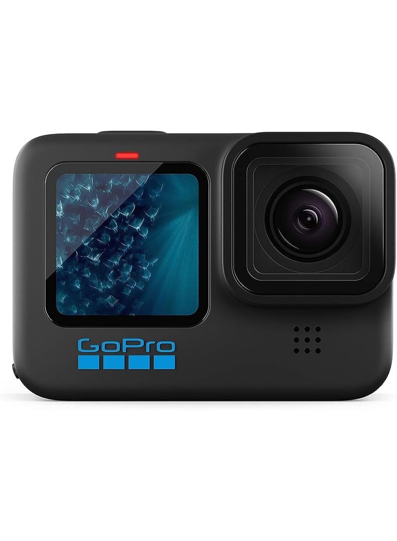 HERO11 Black - Waterproof Action Camera with 5.3K60 Ultra HD Video, 27MP Photos, 1/1.9