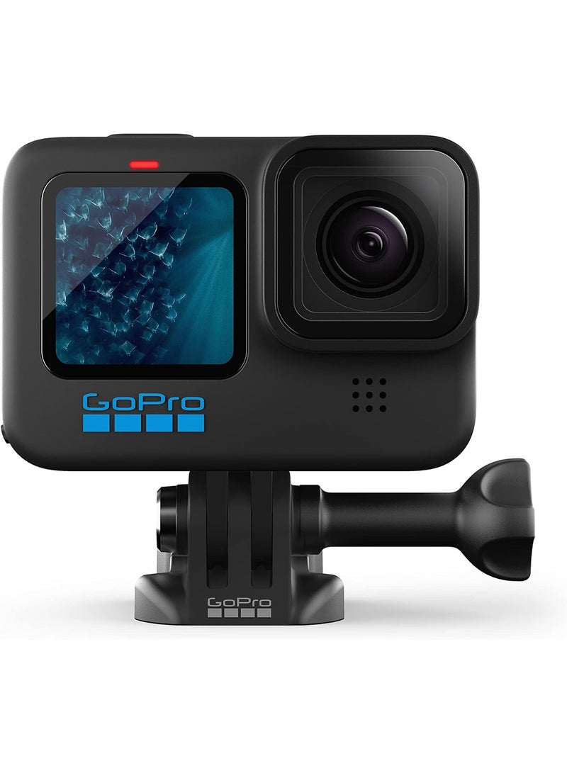 HERO11 Black - Waterproof Action Camera with 5.3K60 Ultra HD Video, 27MP Photos, 1/1.9