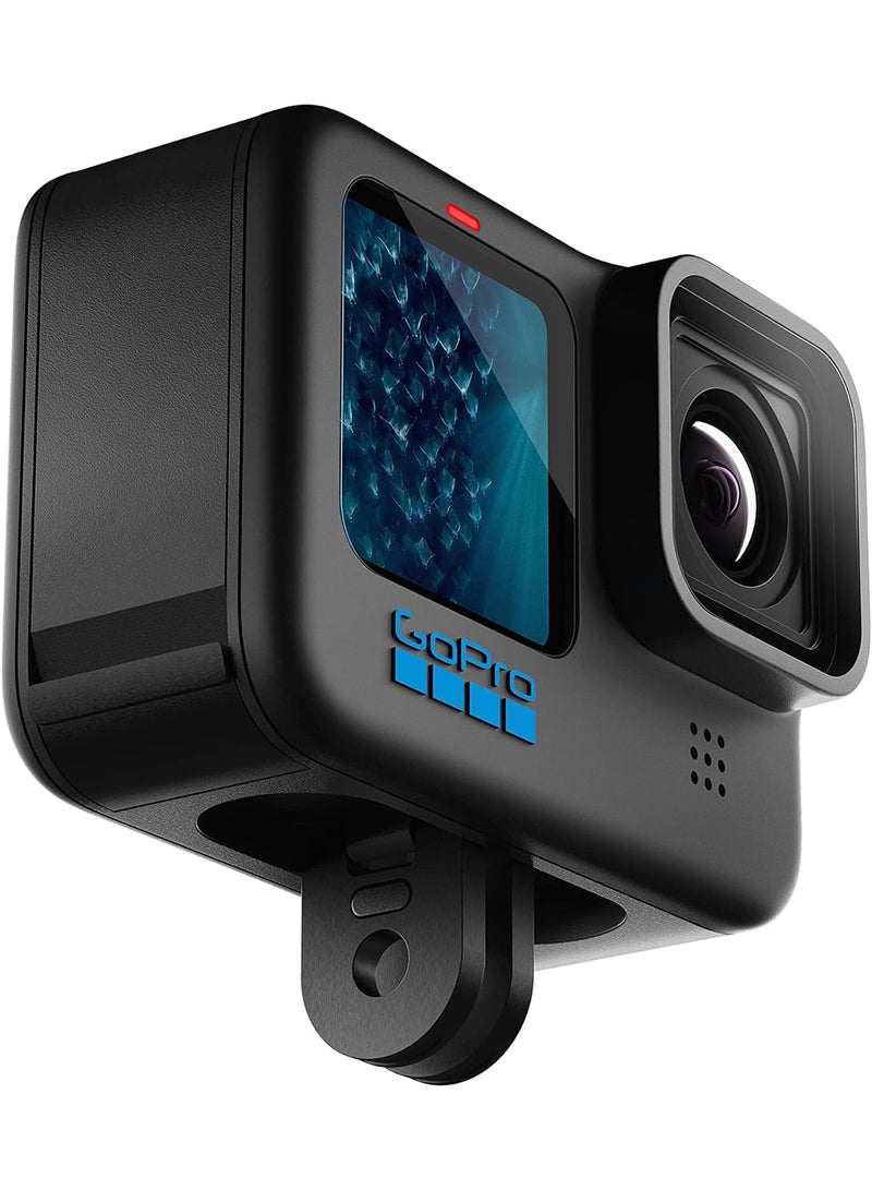 HERO11 Black - Waterproof Action Camera with 5.3K60 Ultra HD Video, 27MP Photos, 1/1.9