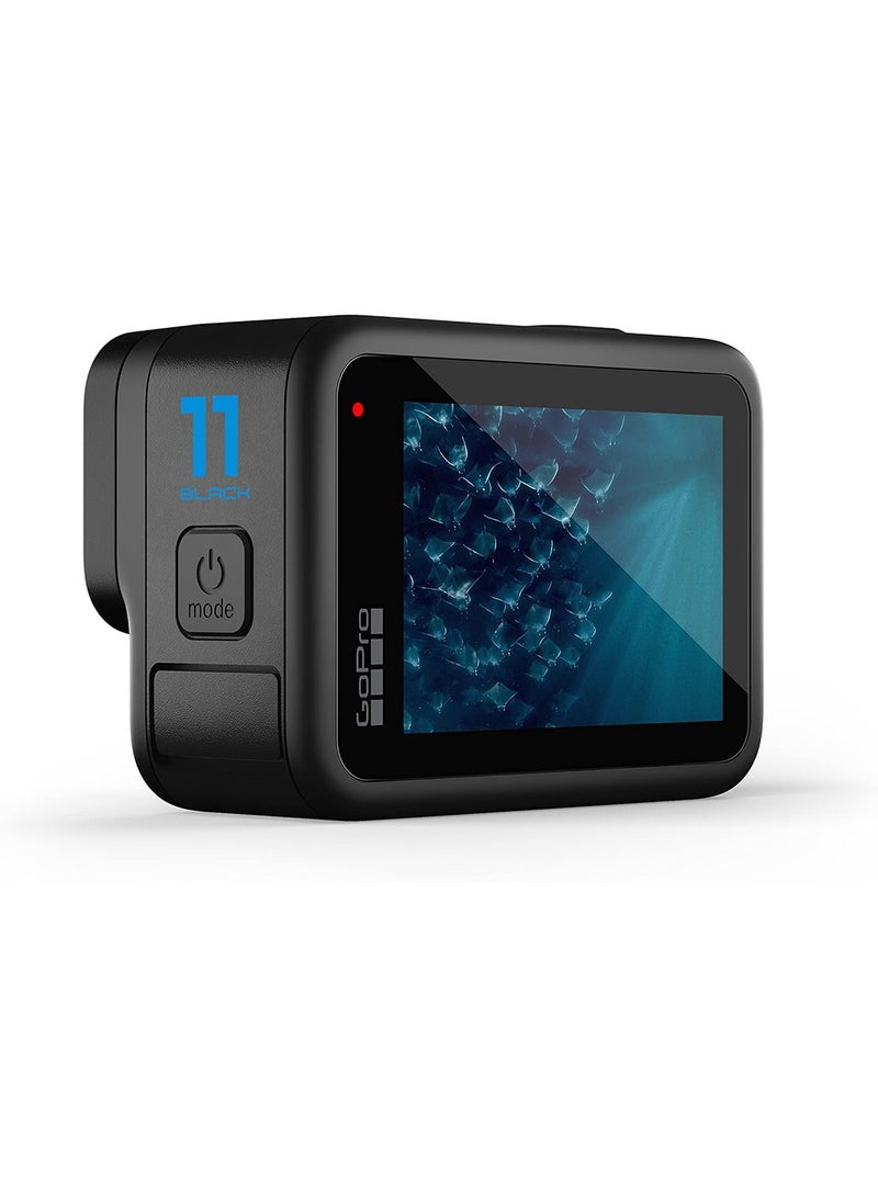 HERO11 Black - Waterproof Action Camera with 5.3K60 Ultra HD Video, 27MP Photos, 1/1.9