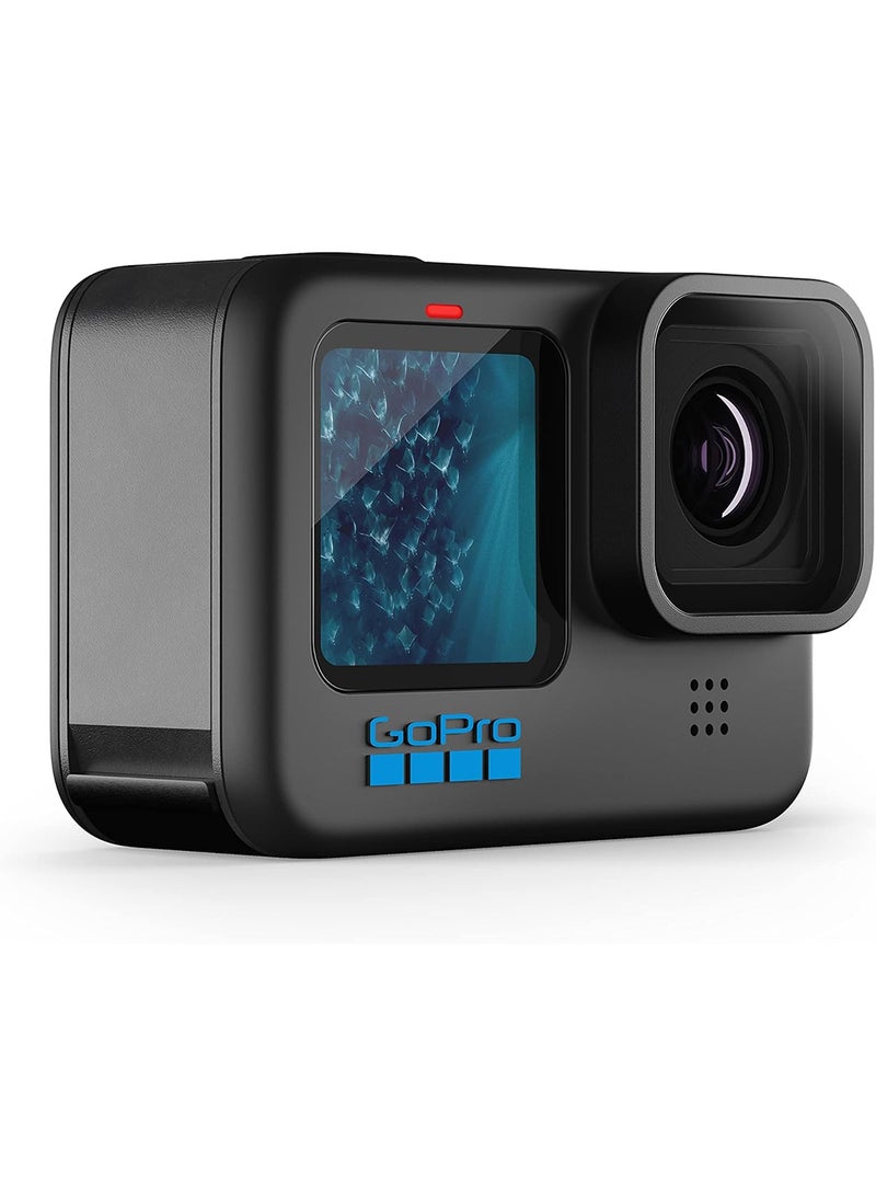 HERO11 Black - Waterproof Action Camera with 5.3K60 Ultra HD Video, 27MP Photos, 1/1.9