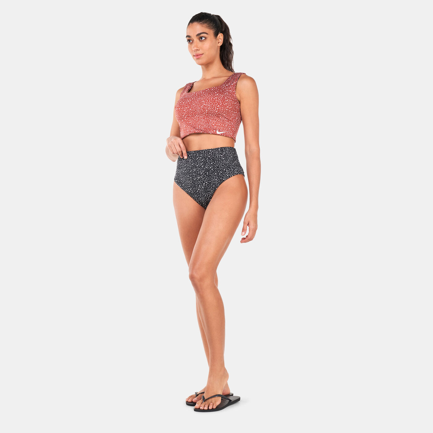 Women's Swim Adventure Reversible Crop Top