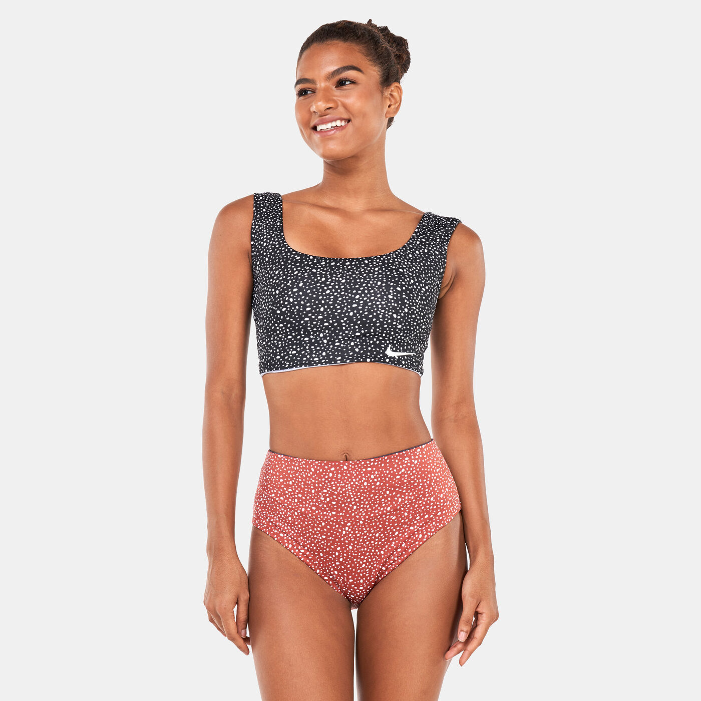 Women's Swim Adventure Reversible Crop Top