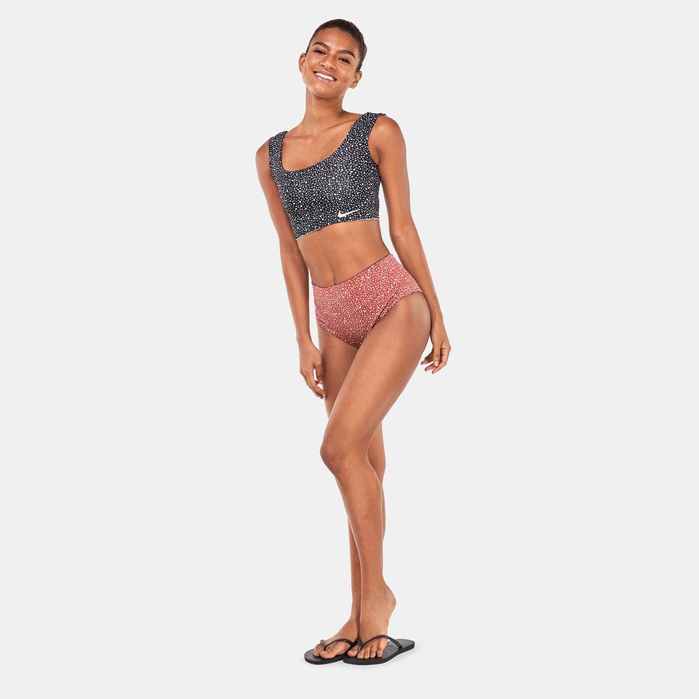 Women's Swim Adventure Reversible Crop Top