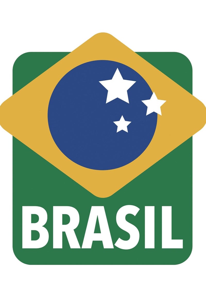Since 1911,Made in Brazil-  9 Pieces Blue Aluminum Cookware Set with Interior and Exterior Starflon Max Nonstick Coating