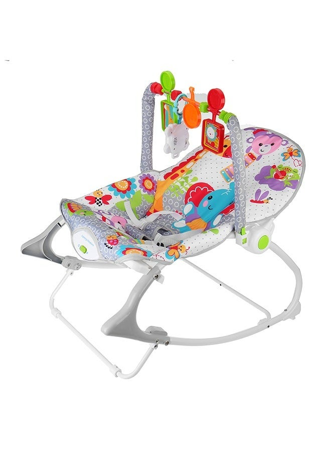 Multifunctional Baby Rocking Chair Recliner With Music