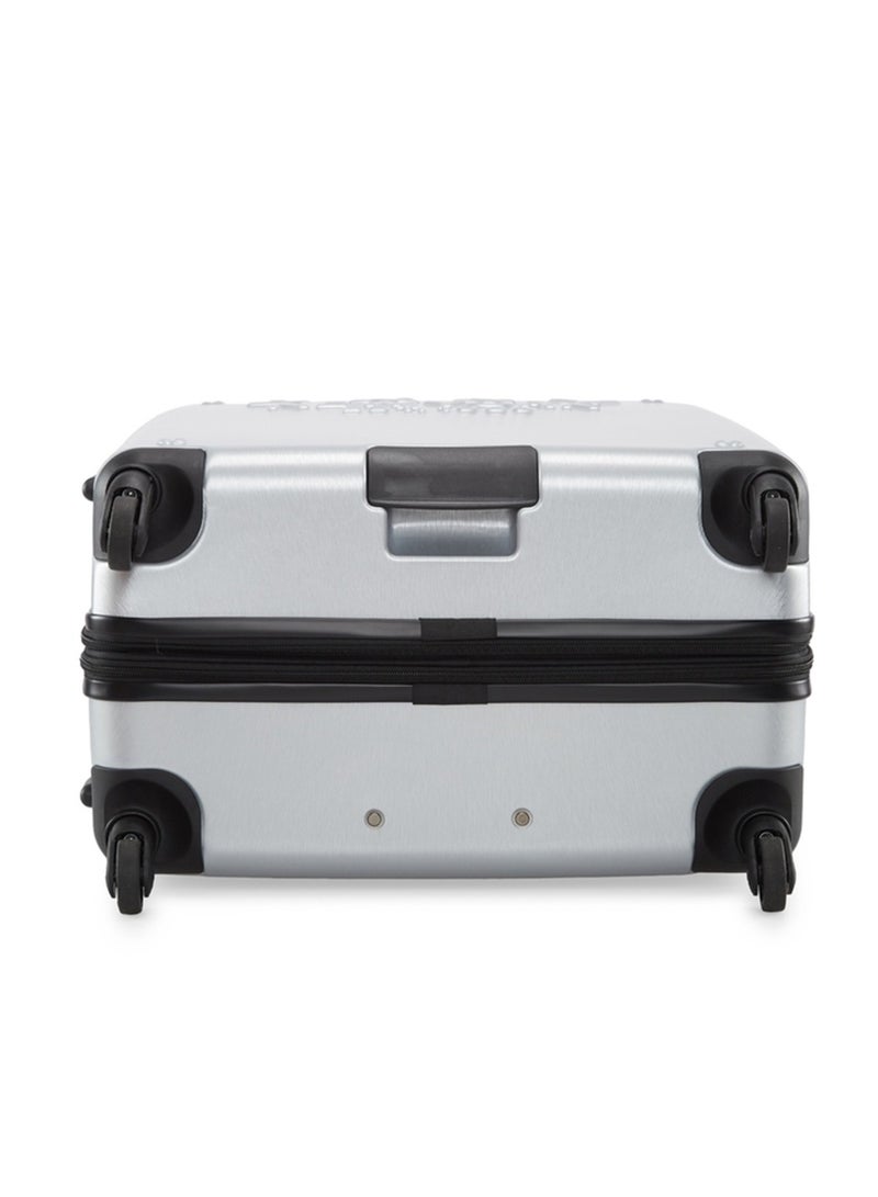 Dkny New Yorker Hardside Luggage on Wheels for Unisex | Ultra Lightweight ABS on with Spinner Wheels 4 Color Silver