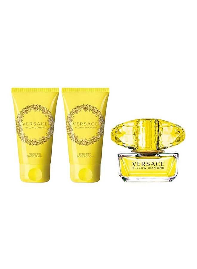 Yellow Diamond EDT Natural Spray Gift Set 90ml