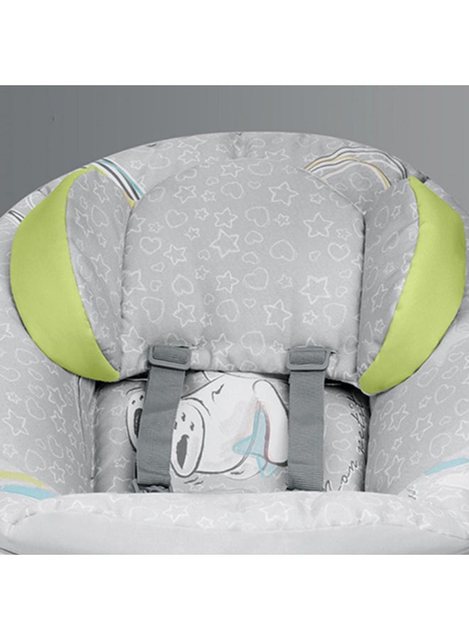 Portable Sonnolento Baby Infant Swing, Sway Gentle Swaying, Rocker, Rocking With Support And Safety, Cradle, 0-9 Kg - Grey