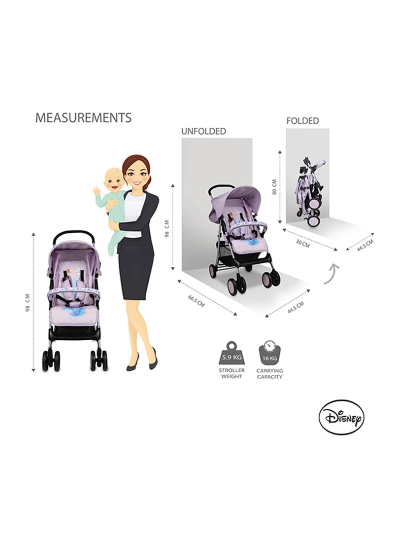 Minnie Mouse Lightweight Adventure Stroller With Storage Cabin