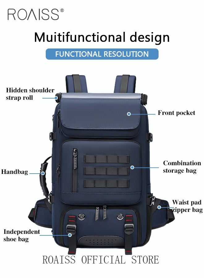 Men Backpacks Men Backpack Multifunctional Shoe Bag Large Capacity Outdoor Mountaineering Waterproof Laptop Backpack Travel Business Backpack