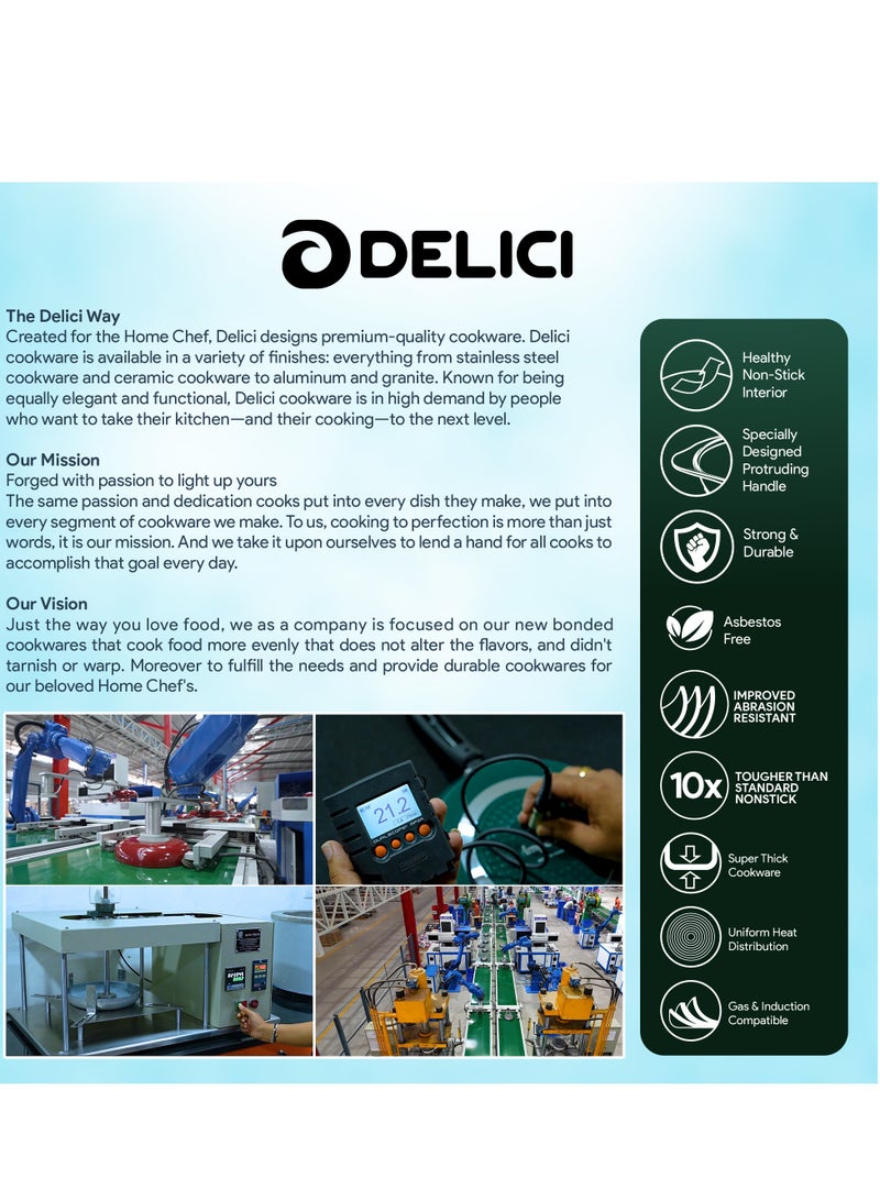 7L Aluminium Pressure Cooker (DPC 7A) - Fast, Efficient, and Safe Cooking with Durable Body, Safety Locking Mechanism, Arabic cooker, Food Cooking Food Preparation Kitchen