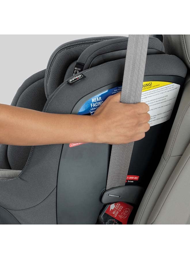 Nextfit Max Cleartex Extended-Use Convertible Car Seat 0M-6Y, Shadow