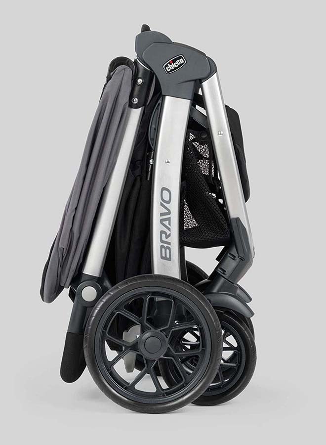 Bravo Travel System 0M-3Y,Includes The 1-Rated Keyfit® 30 Infant Car Seat With Stay-In-Car Base, One-Hand Smart Fold, 17.5 Kg. Camden