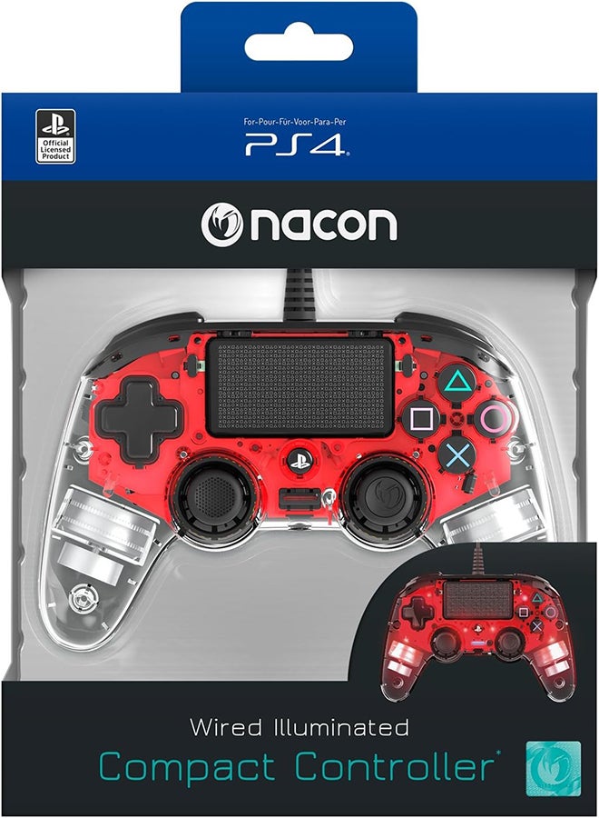 Nacon SLEH-00469 Wired Gamepad Controller for PS4