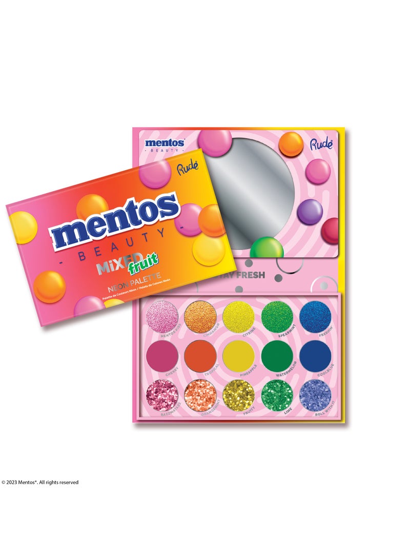 Mentos Mixed Fruit Palette - Palette Neon