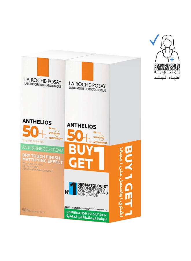 Anthelios SPF 50+ Oil Control Gel Cream Buy One Get One Free 50ml