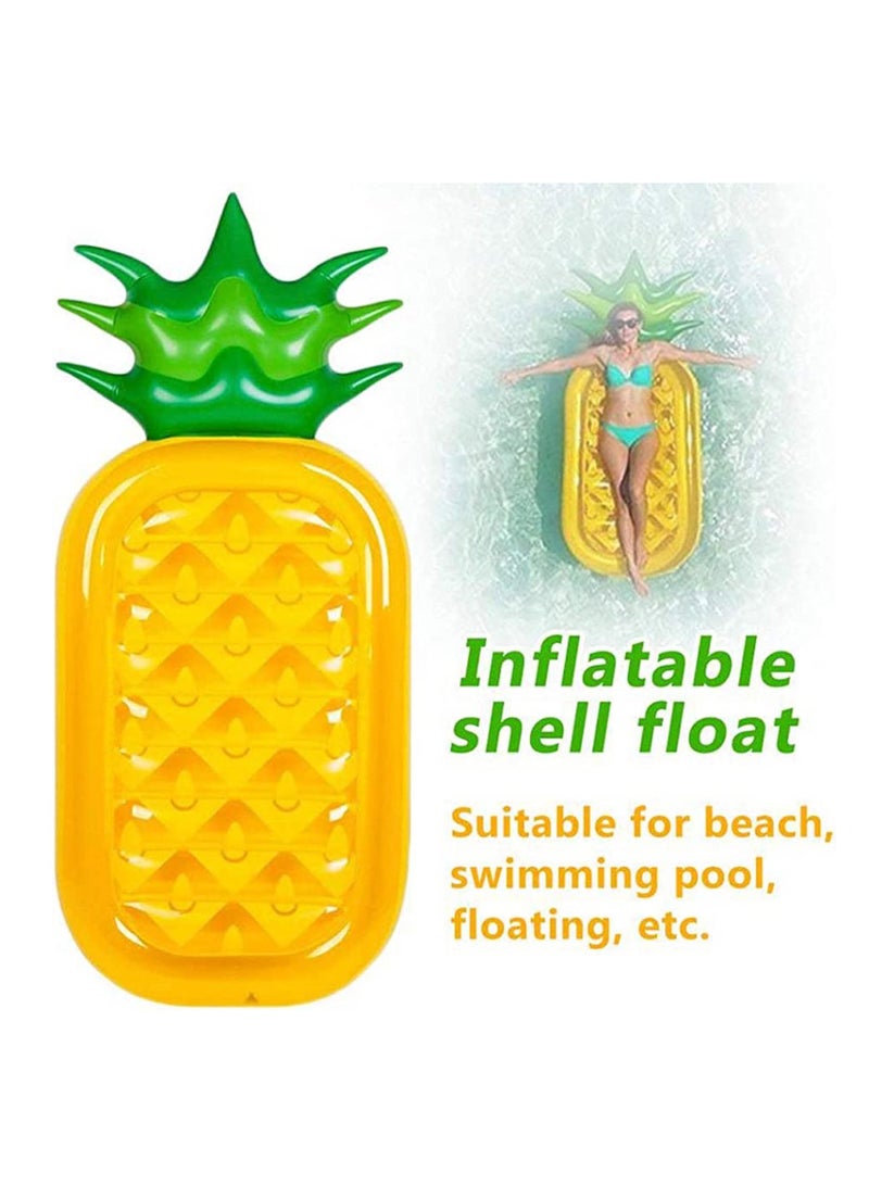 Inflatable Pineapple Raft Pool Float Swimming Toy