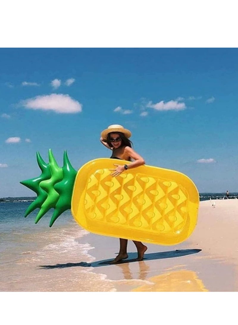 Inflatable Pineapple Raft Pool Float Swimming Toy