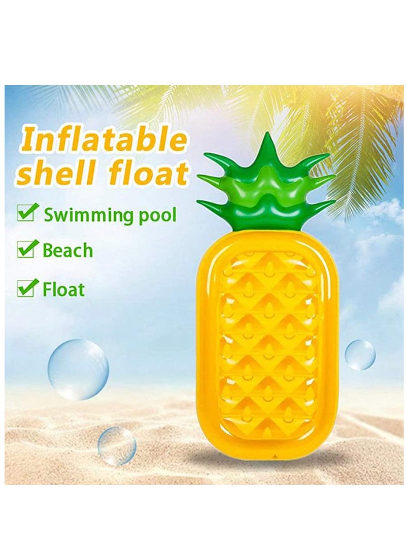 Inflatable Pineapple Raft Pool Float Swimming Toy