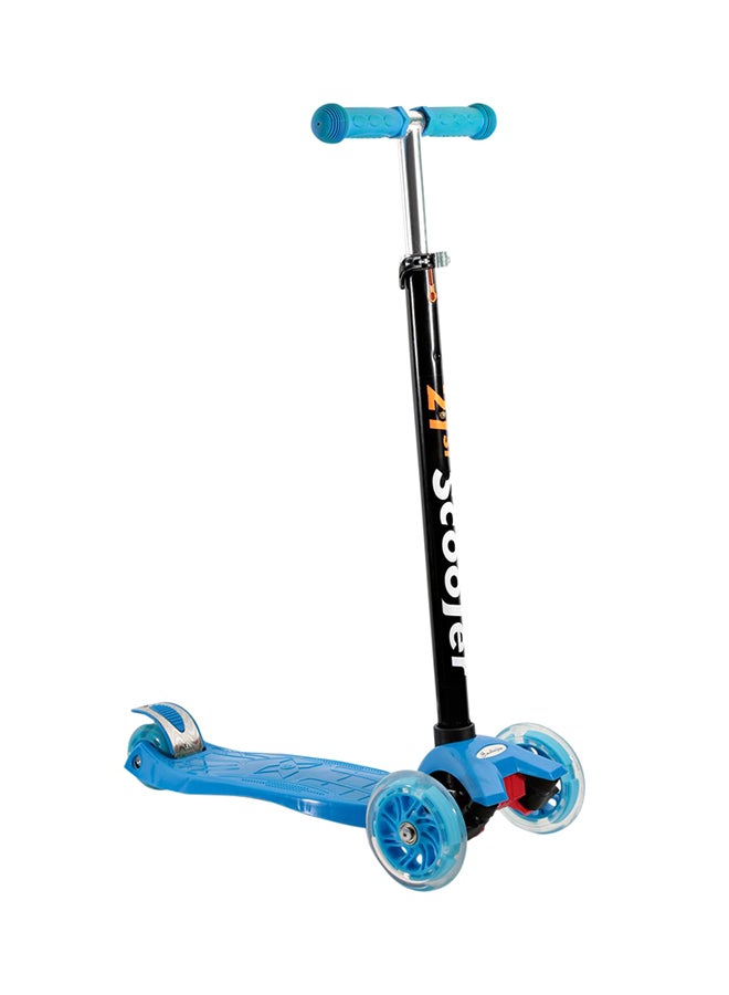 3-Wheel 21st Lightweighted Authentic Durable Blue Kick Scooter For Kids ‎‎61x17x27.5cm