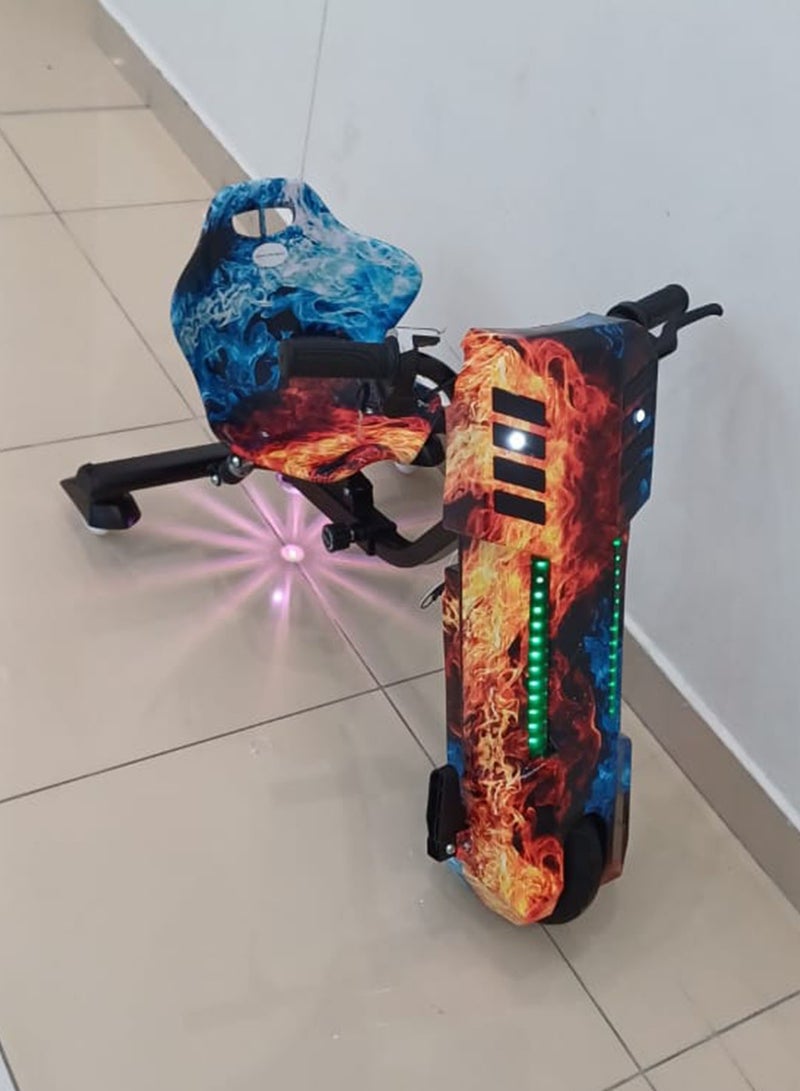 Electric drifting Scooter 3 Wheel Ride On Toy bike for kids with Key and Lights 36V