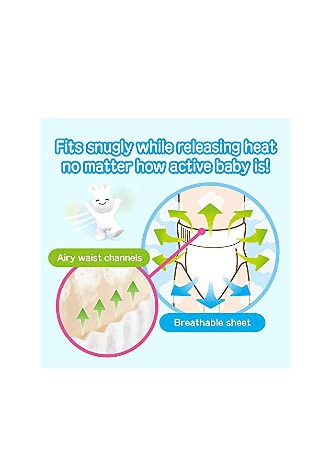 Japanese Flower King Merries Classic Diaper Thin Boys and Girls Pullover Pants L44,9-14KG