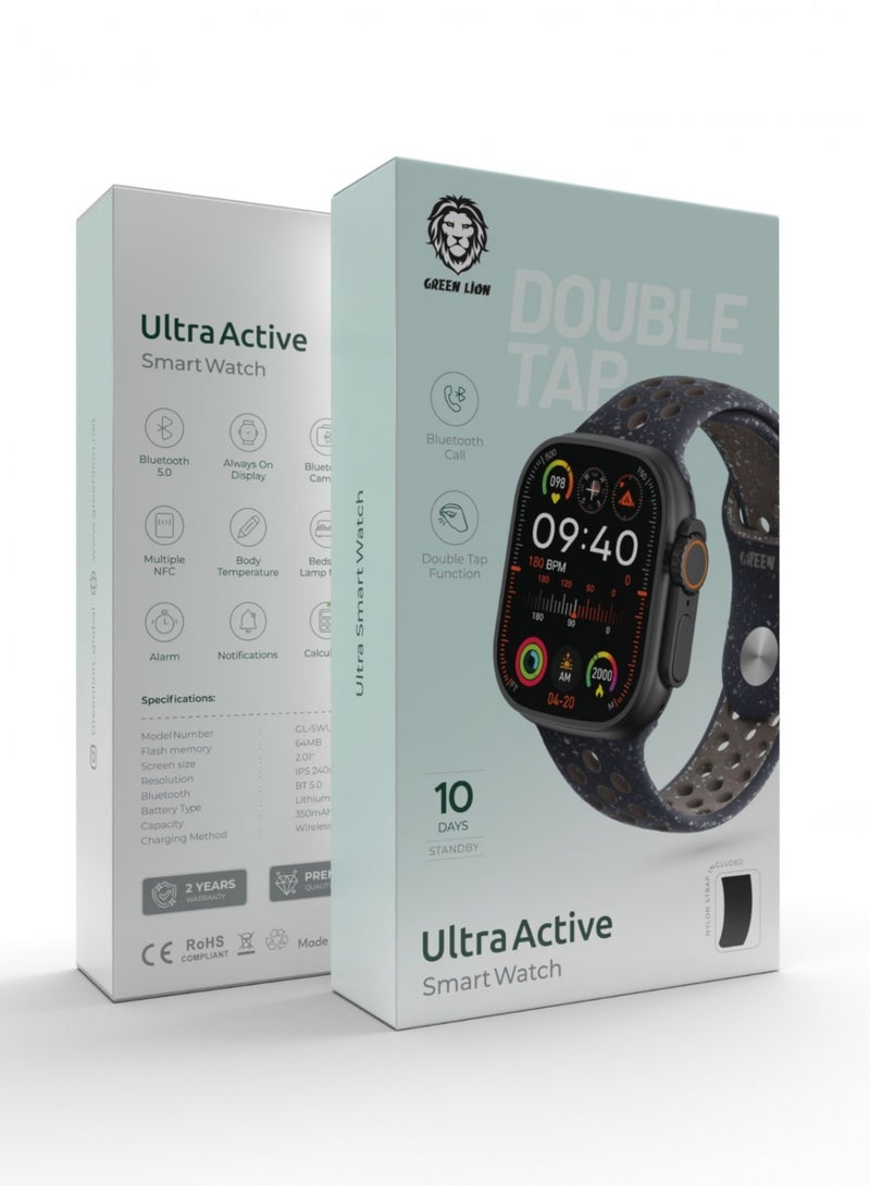 Ultra Active Smart Watch - Midnight Sky / Nylon Black