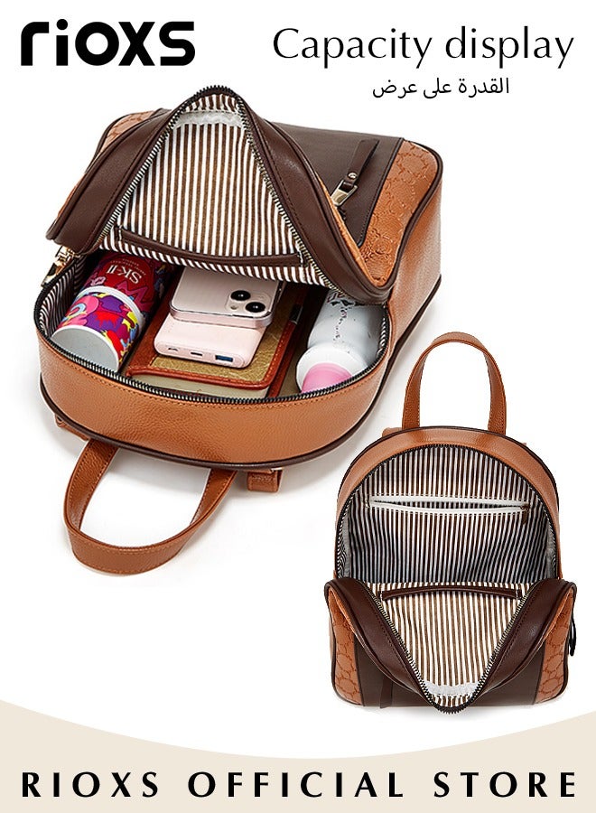 3 Pcs Shoulder Backpack Mother And Son Bag Shoulder Bag Sets Women's Tote Bags Simple Handbags Large Capacity Satchel Purses