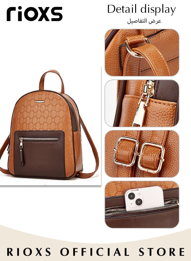 3 Pcs Shoulder Backpack Mother And Son Bag Shoulder Bag Sets Women's Tote Bags Simple Handbags Large Capacity Satchel Purses