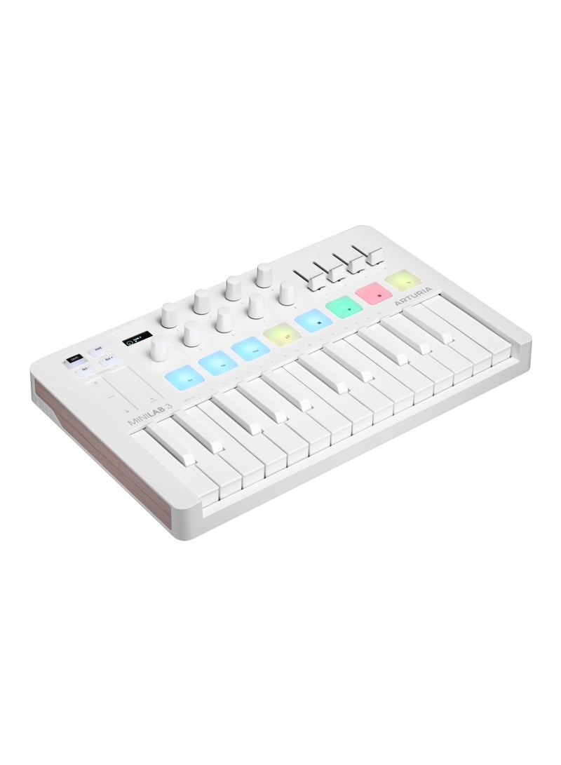 Arturia MiniLab MK3 25-key Controller -Alpine White