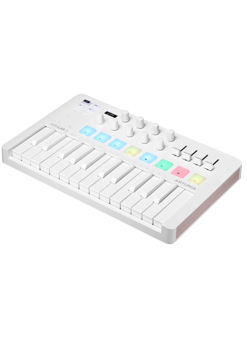 Arturia MiniLab MK3 25-key Controller -Alpine White