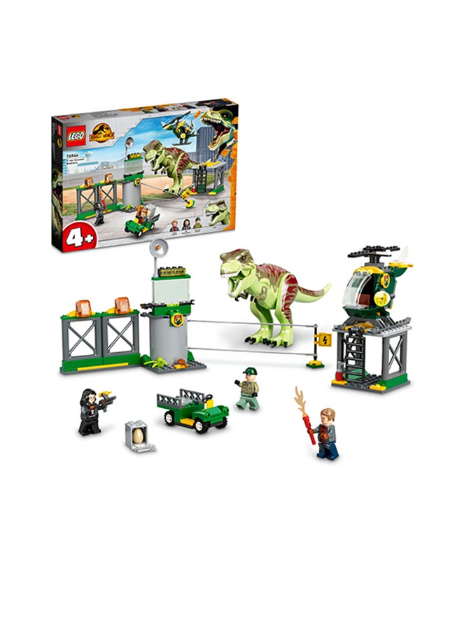6332792 LEGO 76944 Jurassic World T. rex Dinosaur Breakout Building Toy Set (140 Pieces) 4+ Years